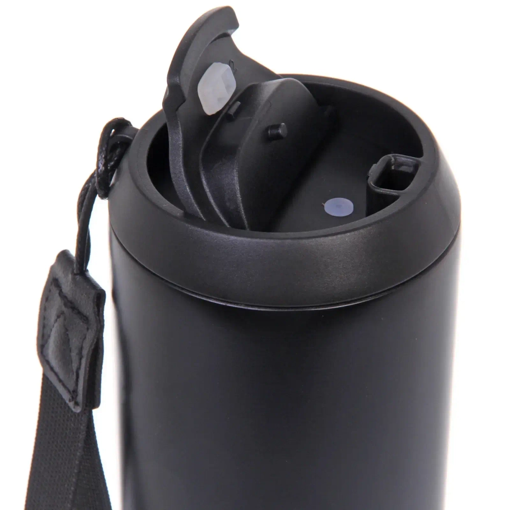 Термокружка 500мл «HI», цвет черный