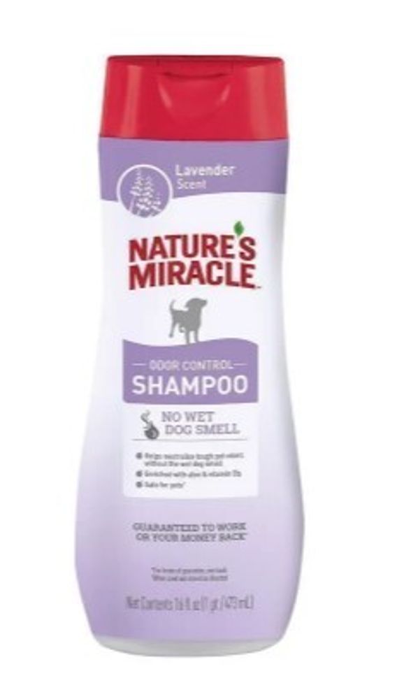Шампунь Nature&#39;s Miracle 473мл Lavender для собак с контролем запаха Лаванда
