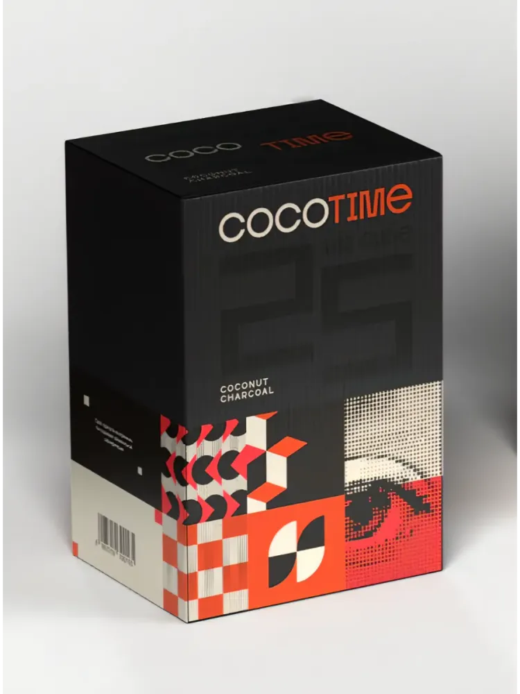 Уголь Cocotime 72шт 1кг