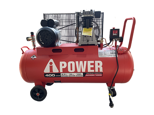 Компрессор A-iPower поршневой масляный ременной AC400/100B