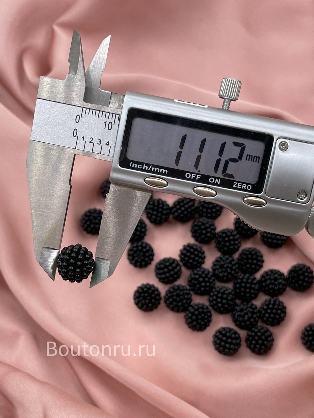 Бусины шамбала черные 500 грамм (±5гр)