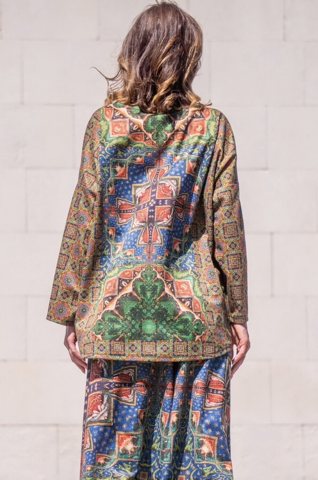 Туника "Бестиарий", по мотивам средневекового бестиария Бартоломея Английского