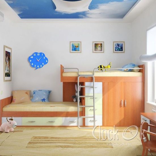 Настенные часы Облачко