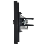 FORTE&PIANO Розетка TV оконечная FP128M металл черный IEK