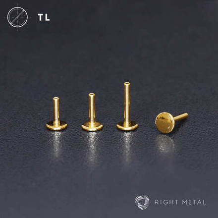 Лабрет Classic PVD Yellow Б/Р