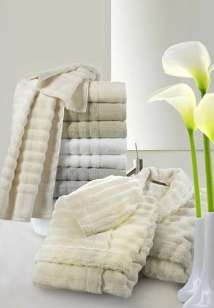 Полотенце 100х150 Mirabello Luxury 946 серое
