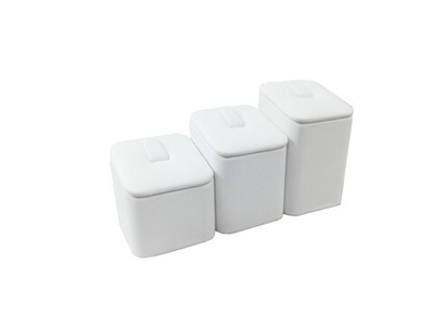 Набор подставок для 3 колец/язычок/накладка/ф.№1 (ПЭТ карман)/Н-40,50,60 мм.