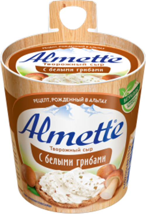 Сыр творожный с белыми грибами Almette 60%, 150 г