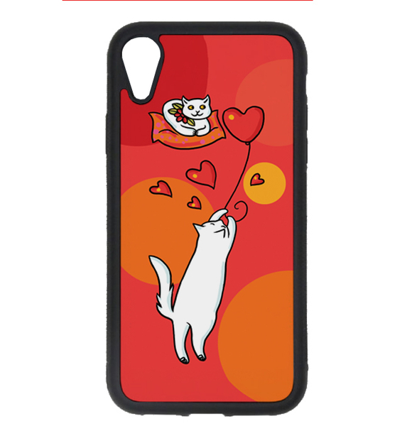 Чехол пластиковый для айфона XR "Воздушный шарик"