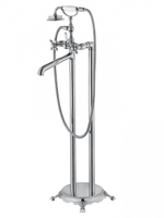 Смеситель для ванны напольного монтажа WONZON & WOGHAND RETRO, Хром (WW-88649020-CR)