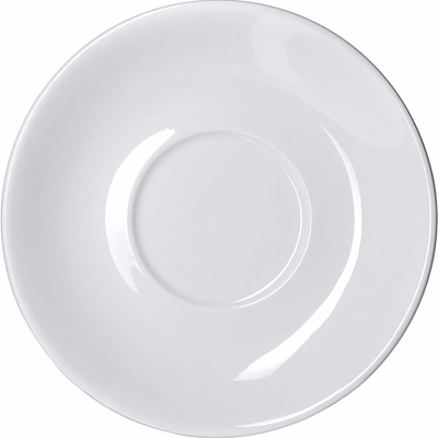 Блюдце «Кунстверк»;фарфор;D=150/58,H=20мм;белый (Цвет: белый)
