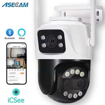 ASECAM поворотная видеокамера с тремя объективами 9Мп (3+3+3)