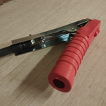 Гибкий проводник 16мм2, L-2 м., красный, 2 крокодила, VSTMSK