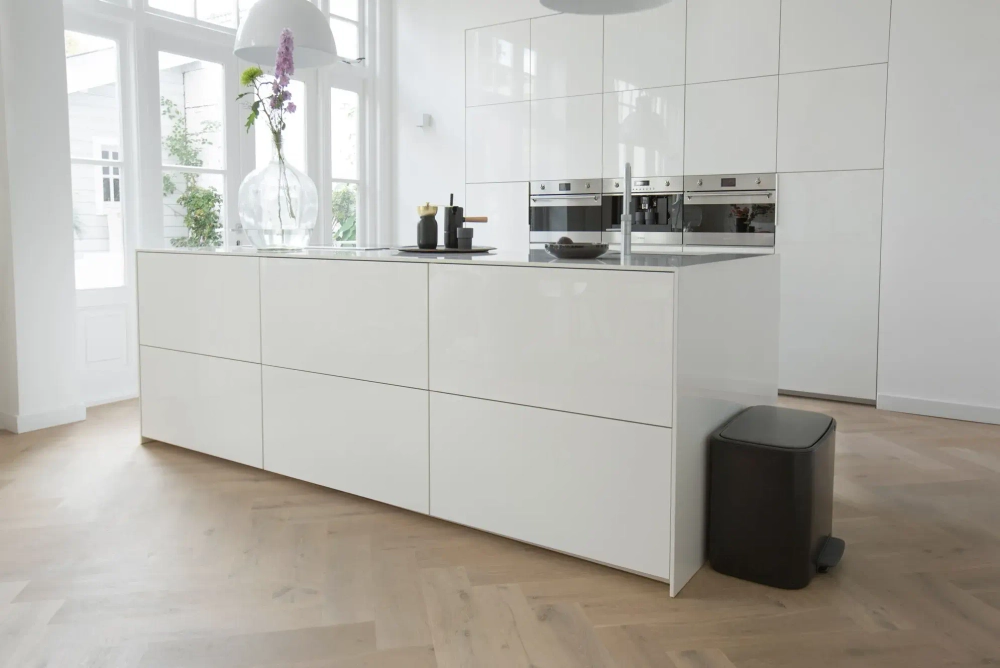 Brabantia Контейнер для мусора Bo 3х11л с сортировкой, черный