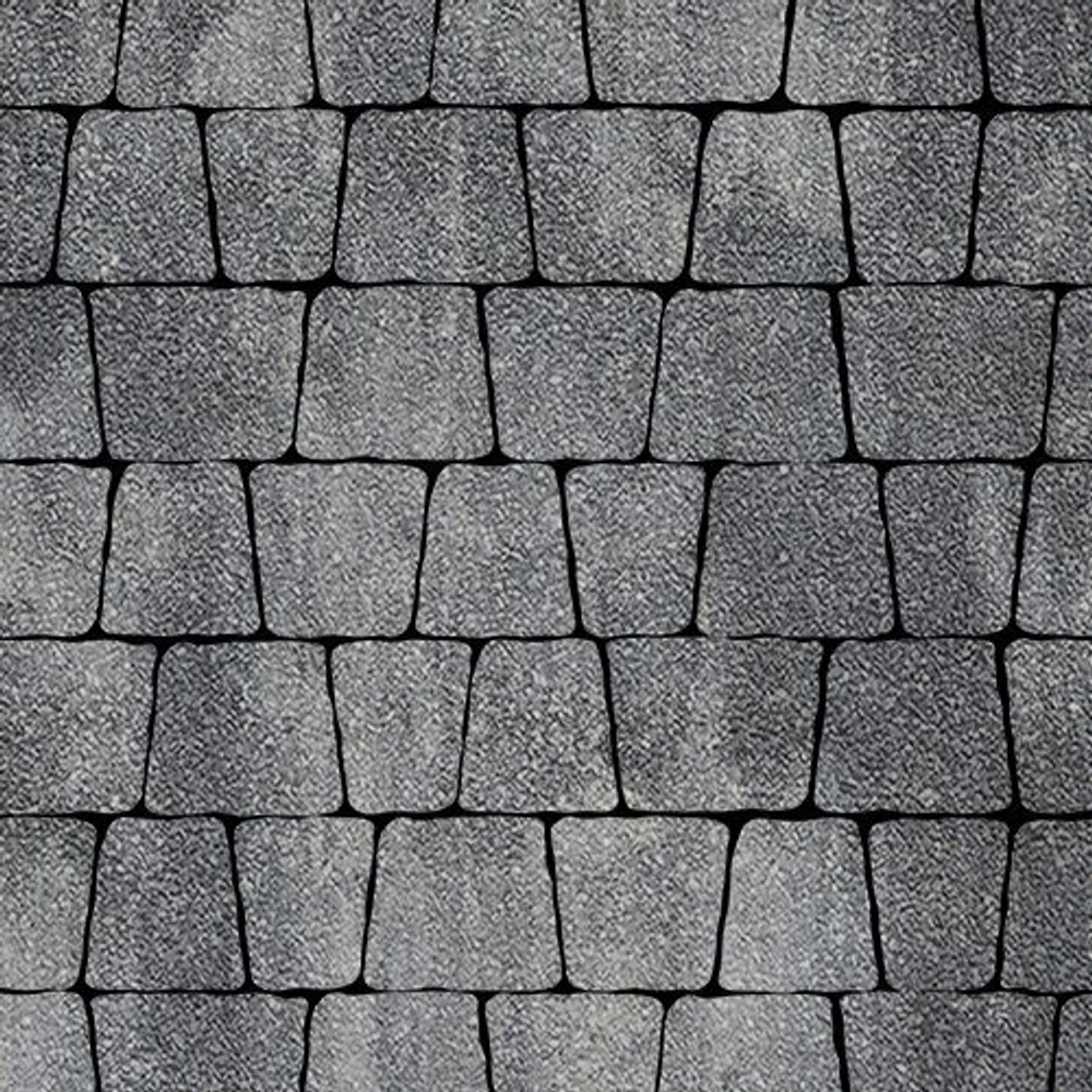 Тротуарная плитка Аттика, 60 мм, colormix Актау, antico