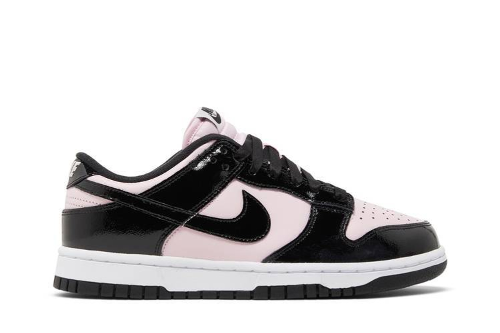 Кроссовки Nike Dunk Low Ess "Pink Black" (Женская размерная сетка)