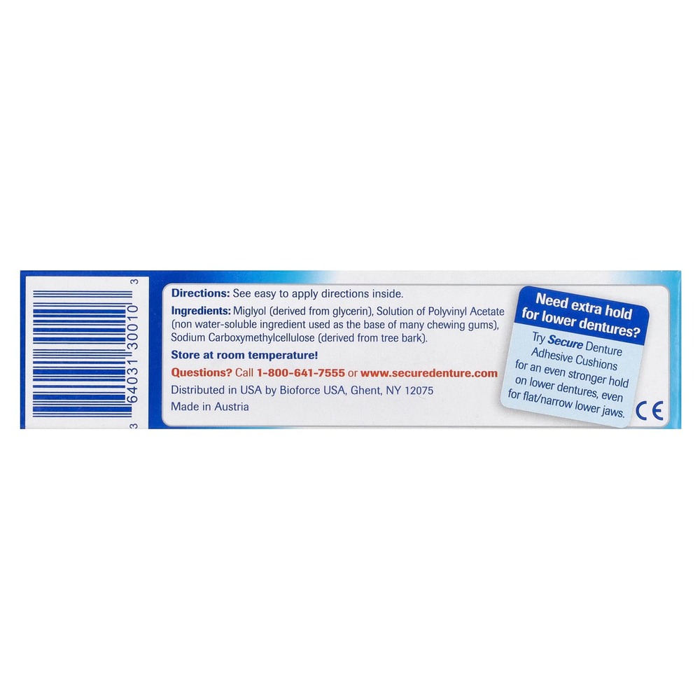 Secure Denture, Водостойкий клей для протезов, 40 г (1,4 унции)