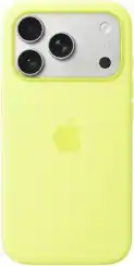Чехол Apple iPhone 17 Pro Silicone Case with MagSafe - Neon Yellow (MGFH4) неоново желтый