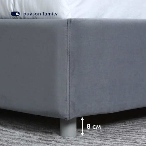 Кровать BuyStrong (велюр)