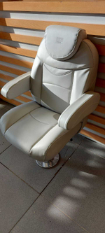 Кресло капитана Newstar Premium с подлокотниками, серый (96166G)