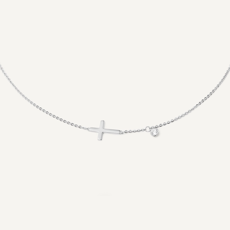 Колье Крошечный Крест