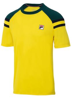 Теннисная футболка Fila T-Shirt Frankie - Yellow