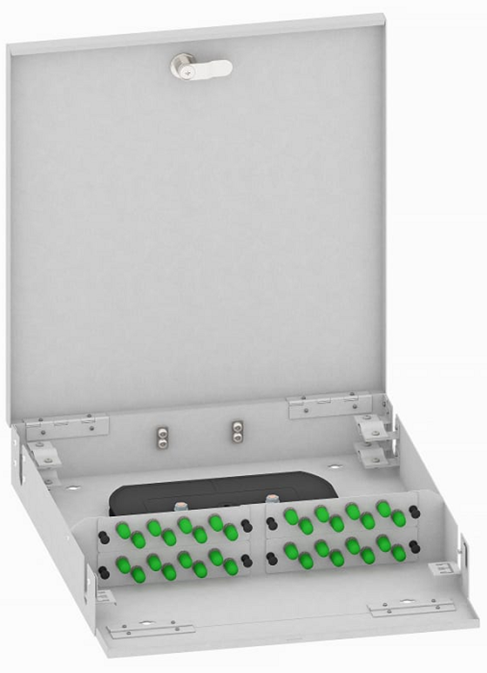 Кросс оптический настенный  TopLAN КРН-Top-32ST/A-OS2-GY