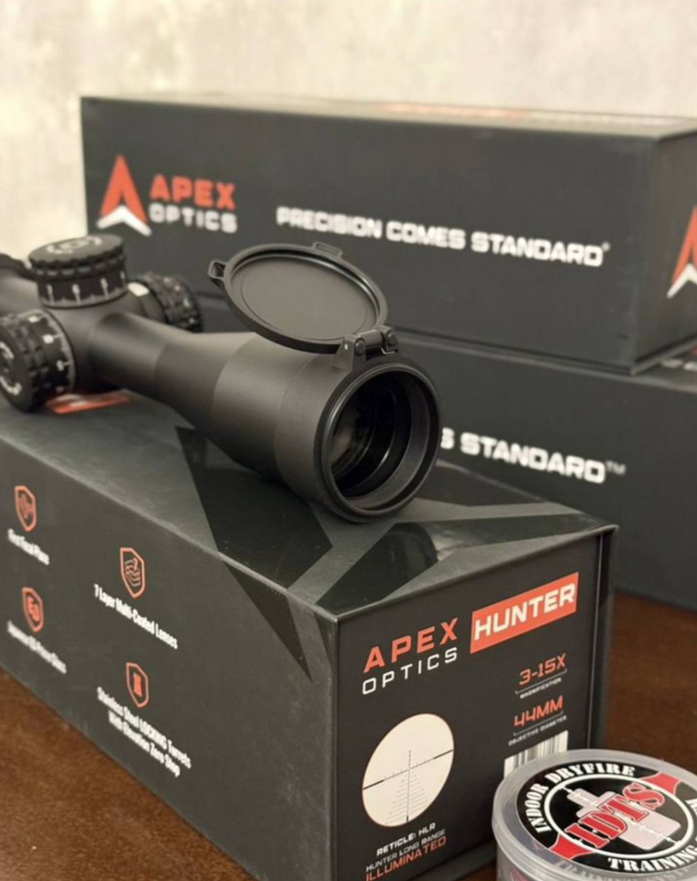 Оптический прицел APEX HUNTER 3-15x44 FFP HLR