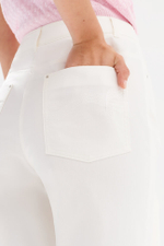 31277 Брюки женские (молочный джинс)