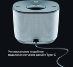 Умная колонка SBER Boom Home SBDV-00171G, 8Вт, с Салют, серый