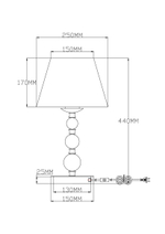 Настольная лампа Moderli V2612-1T Feels