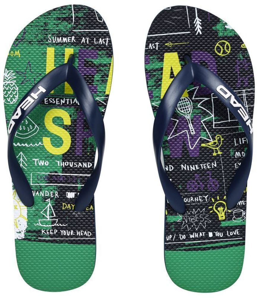 Шлепанцы Head Flip Flops - нефритово-зеленые