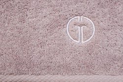 Полотенце 30х50 Garda Decor Соло сиреневое