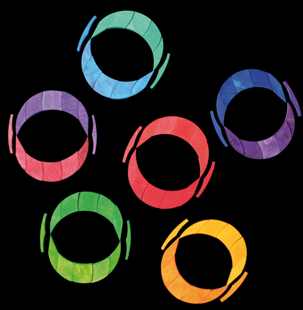 Магнитная мозаика Цветная спираль