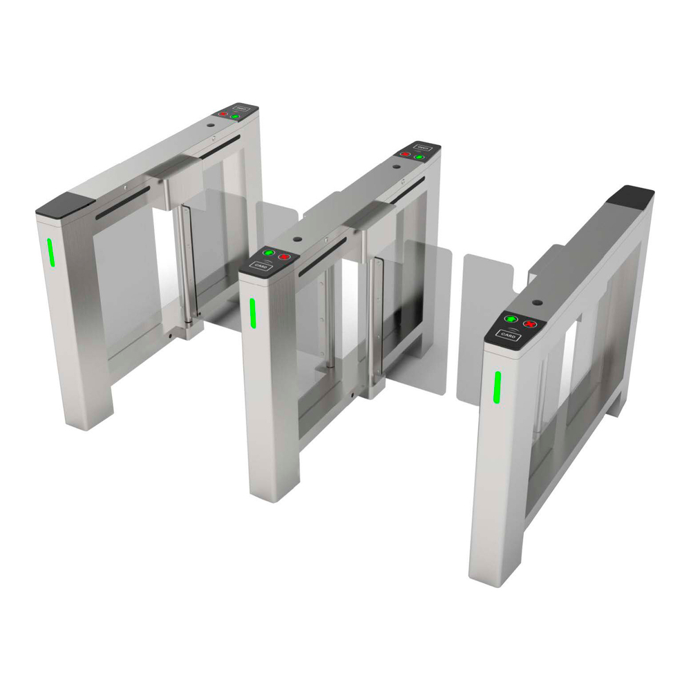 ZKTeco SBTL511 [EM/MF] распашной турникет с контроллером и считывателями карт