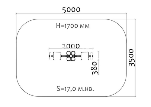 Жим ногами горизонтальный ФТ-005