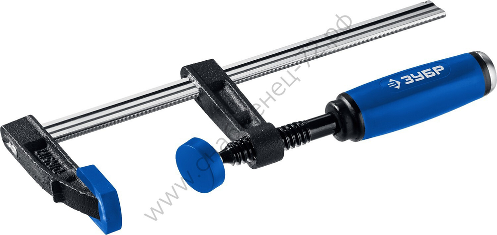 ЗУБР ПС-150/50 F 150х50 мм, Усиленная струбцина (32155-050-150)