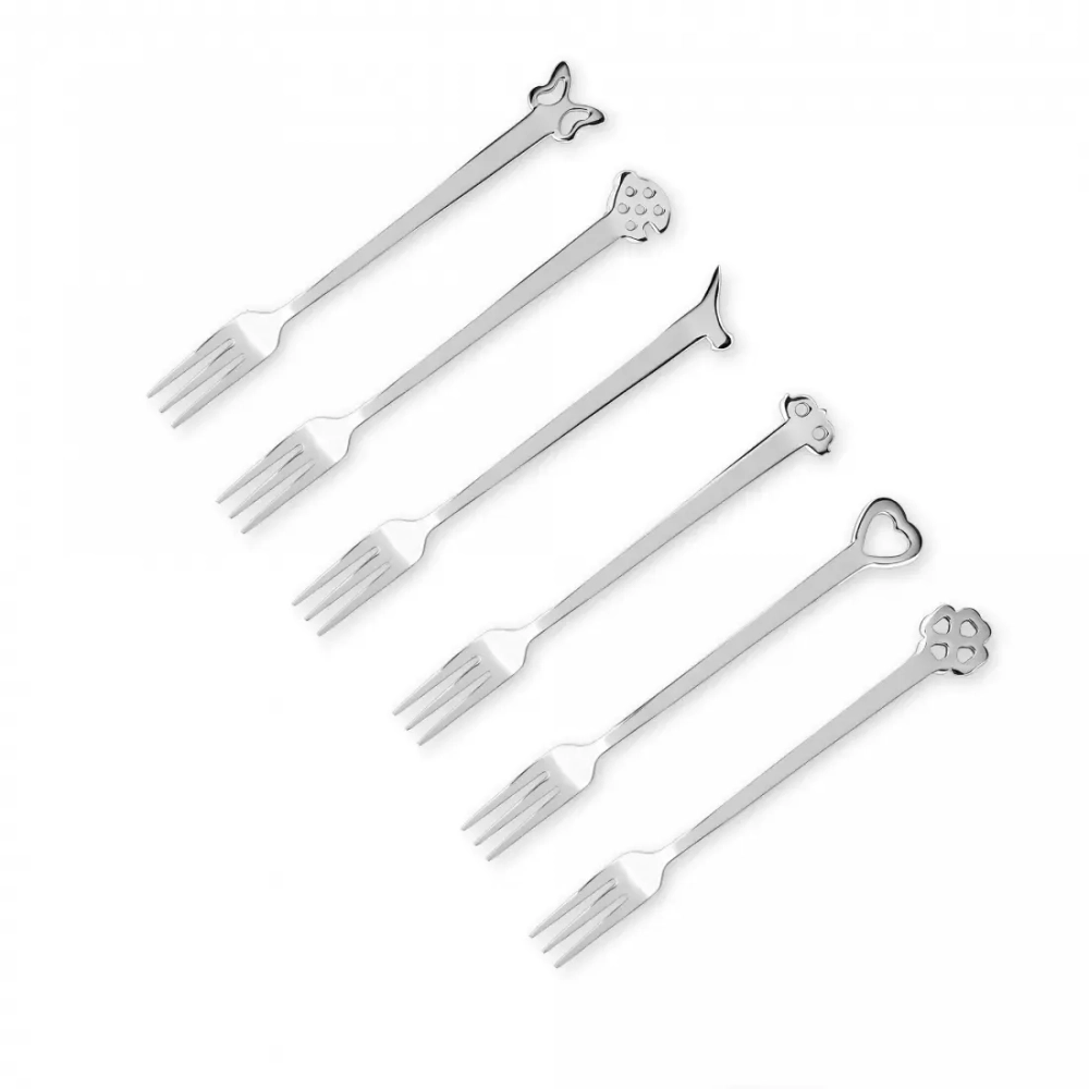 Набор вилок для закусок 6 шт Mepra Evento