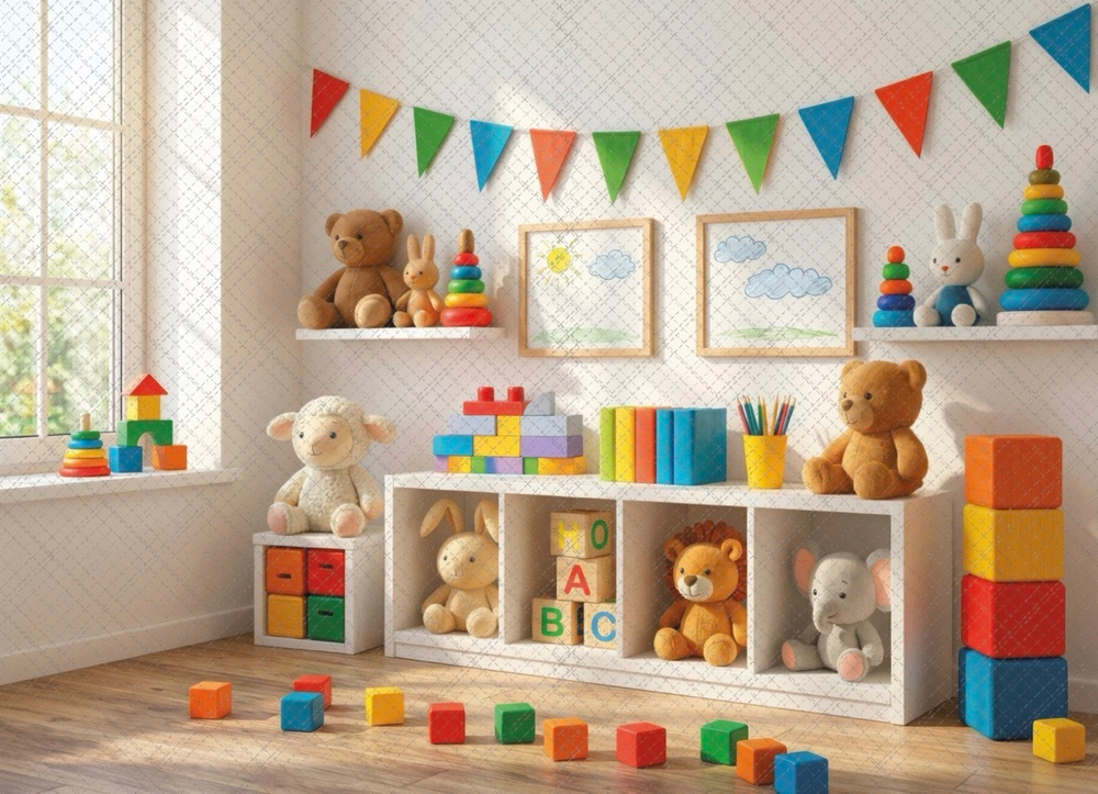 ДЕТСКИЙ САД №1 фон неопреновый