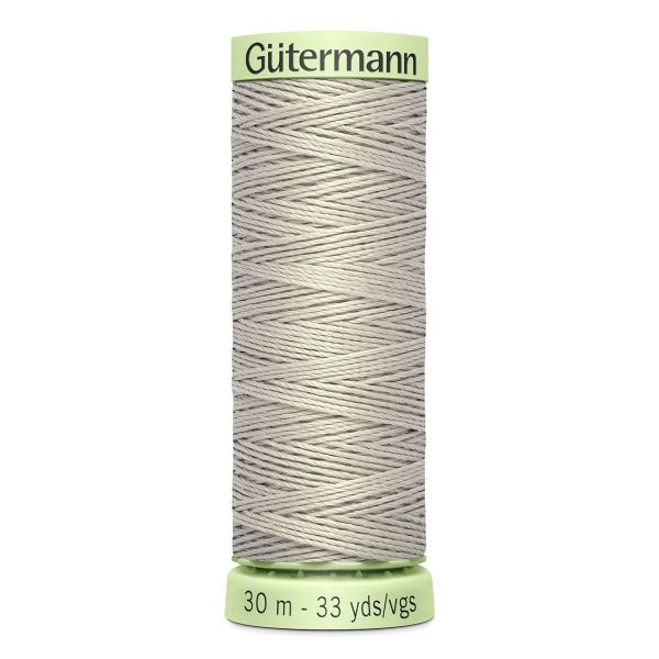 Нитки отделочные Gutermann Top Stitch 30 (30 метров), 5 кат. | 633 бежево-суровый