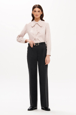 23379 Блузка женская (пепельно-розовый)