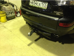 Фаркоп Бизон на Mitsubishi Outlander FA 0970-E (с 2007 по 2012 г.в.) (паспорт и сертификат в комплекте)(без электрики)
