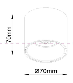 Накладной светильник Maytoni Technical C064CL-L12W4K