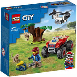 City - Квадроцикл спасателей дикой природы 60300
