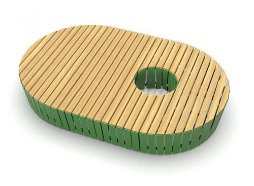 Модульная скамейка Экополис Комби-1