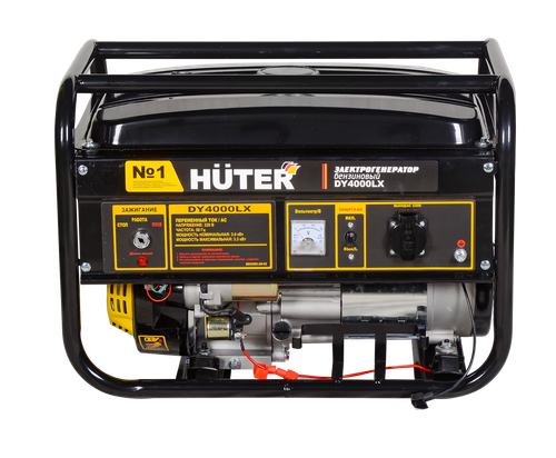 Портативный бензогенератор HUTER DY4000LX - [3 кВт / 220V] эл. старт
