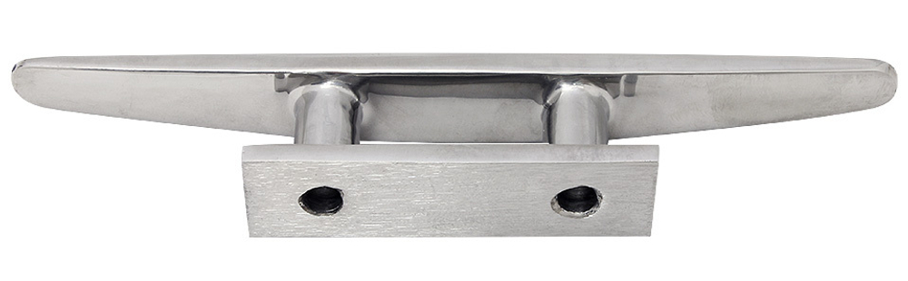 Утка швартовная серповидная, сквозной крепеж, 200 мм (10236588)