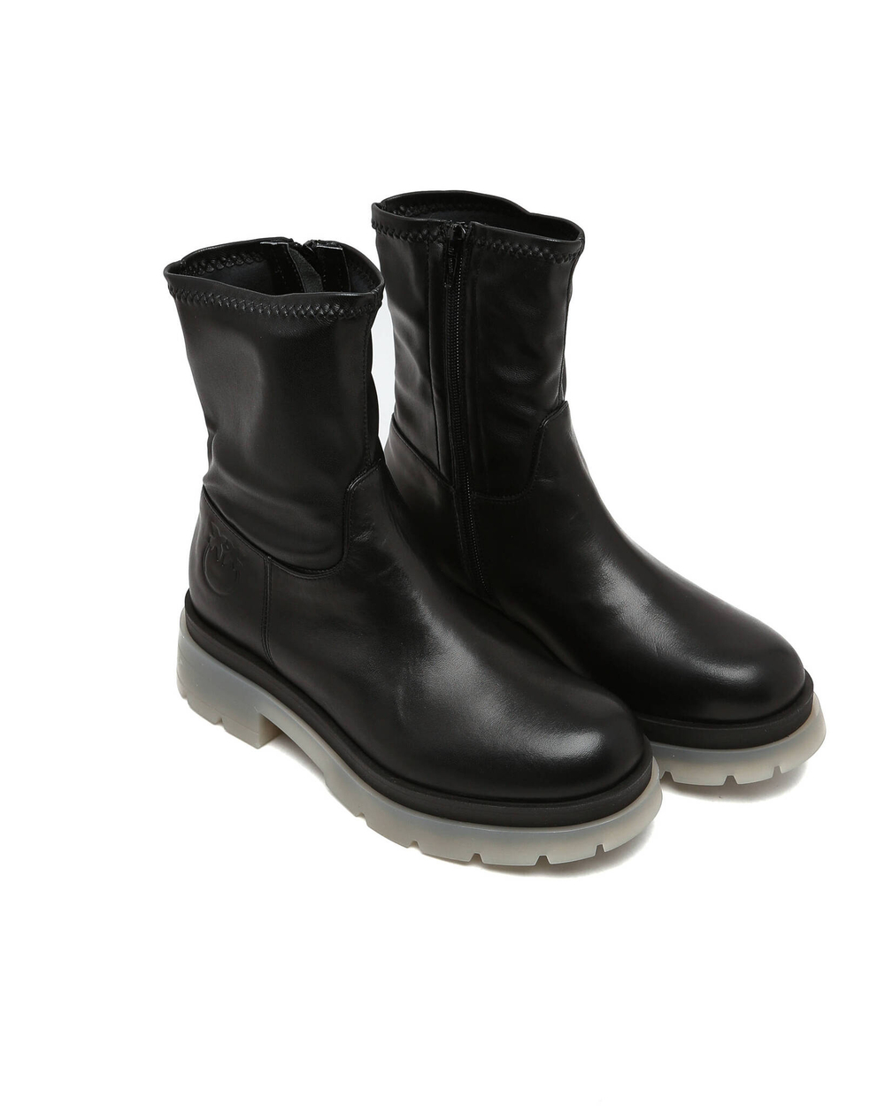 Кожаные ботильоны Pinko - черный(1H213M A07A)