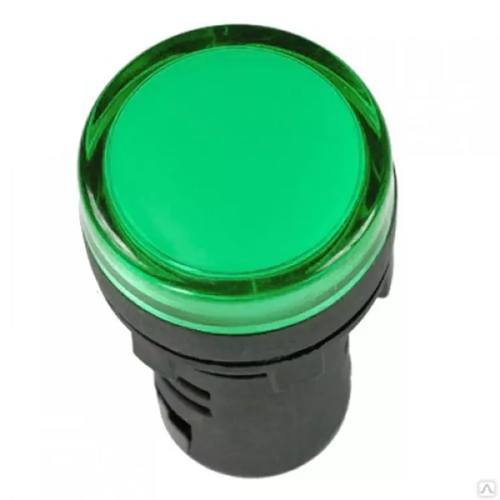 Лампа сигналь-я МТ 28001 14 мм зеленая*