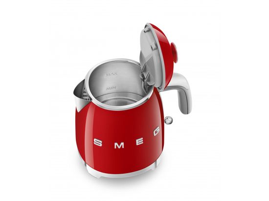 Мини-чайник электрический, объем 0,8 л, Красный Smeg KLF05RDEU
